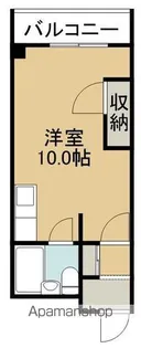 第2シャトウはまなす【4階】の間取り